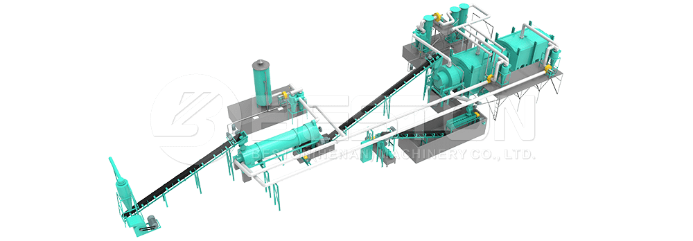 Beston Charcoal Making Machine