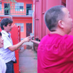 Tunisia Customers Visit Beston Sawdust Machine Plant