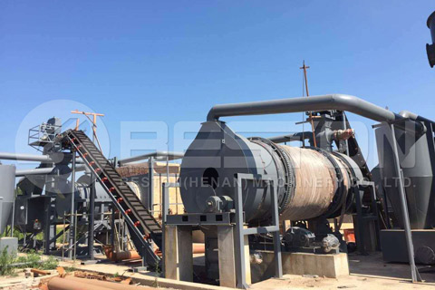 Beston Charcoal Making Plant with High Quality