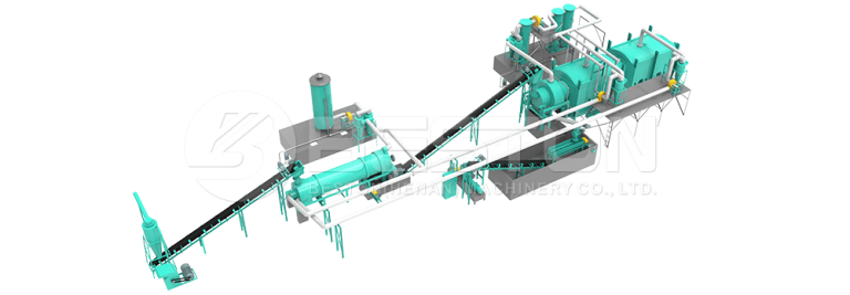 Beston Charcoal Making Machine