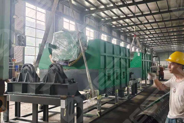 Shipment of Charcoal Making Machine