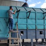 rice husk charcoal making machine