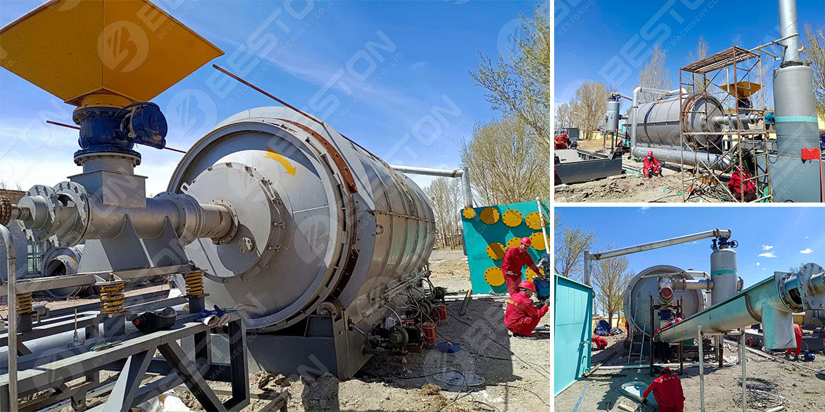 Beston Waste Tyre Pyrolysis Plant for Sale