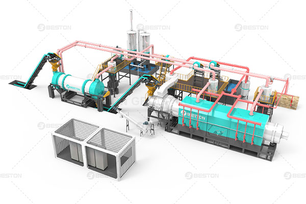 Beston Designed Carbonization Machine