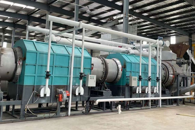 Beston Biochar Reactor Installed in Lianyungang, China